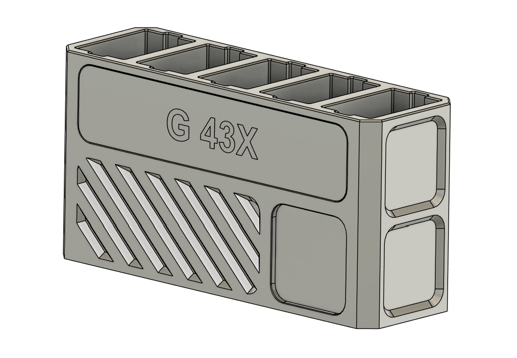 Glock 43X/48 Compatible Magazine Organizers